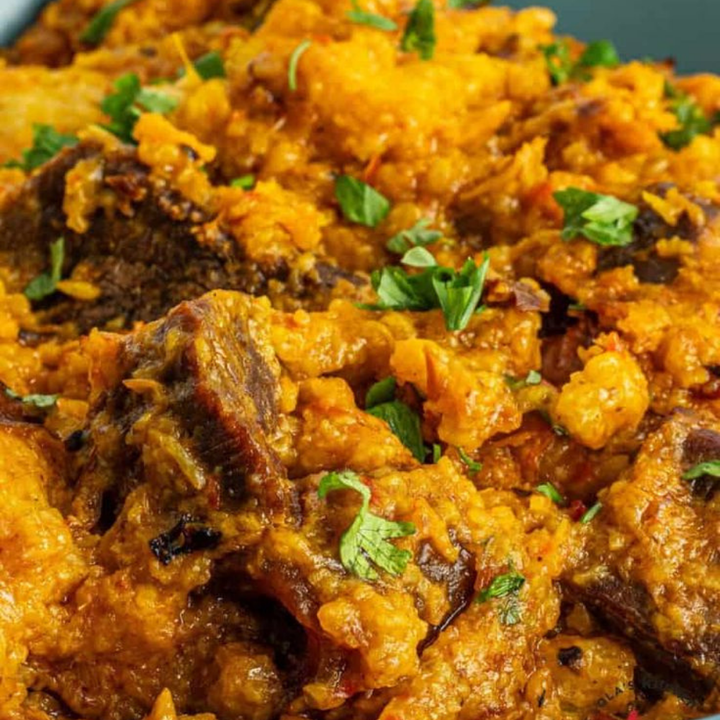 Tray of Ikokore (Water Yam)