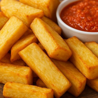 Fried Yam And Sauce