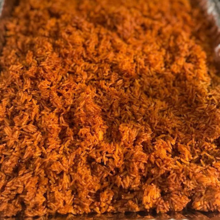 Tray of Jollof Rice (Party Style)