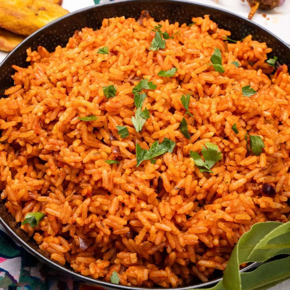 Tray of Jollof Rice (Party Style)