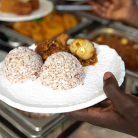 Local Rice (Ofada Rice) With Sauce