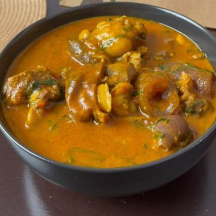 Ogbono Soup With Swallow (2 Choice Of Protein)