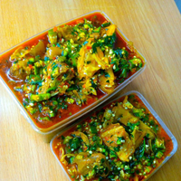 Okra Soup With One Swallow (2 Choice Of Protein)