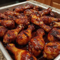 Tray of Chicken Sauce