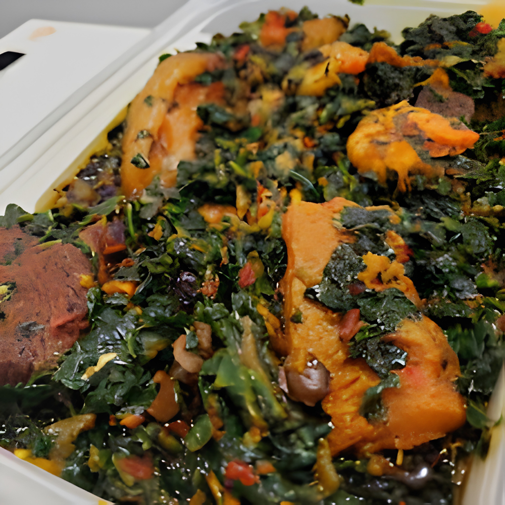Tray of Efo Riro