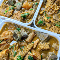 Tray of Pepper Soup