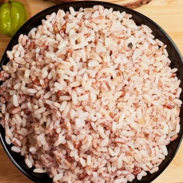 Local Rice (Ofada Rice) With Sauce